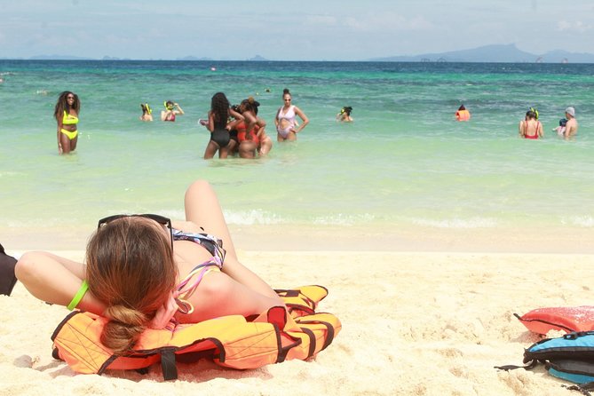 From Khao Lak : Phi Phi Islands Adventure Day Trip with Lunch - Bamboo Island: White Sand Break and a Safer Plan for Snorkeling