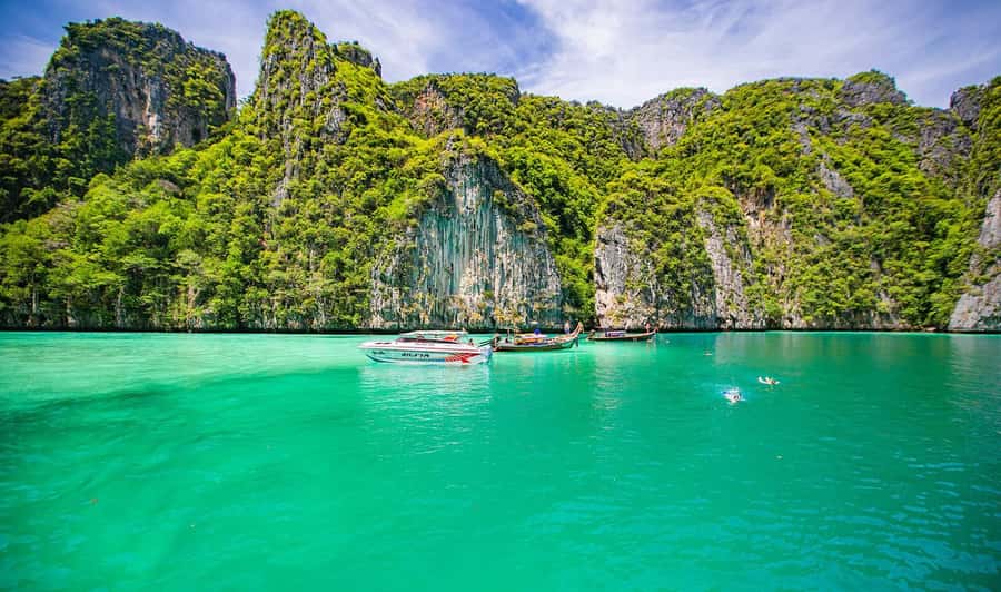 From Khao Lak: Phi Phi, Maya Bay, and Khai Islands Day Trip - Monkey Beach and Viking Cave: Short Stops, Mixed Payoff