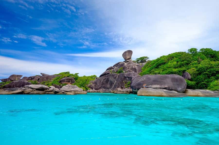 From Khao Lak & Phuket: Trip to Similan Islands by Speedboat - Sailing Rock (Island 8): the viewpoint stop you shouldn’t skip