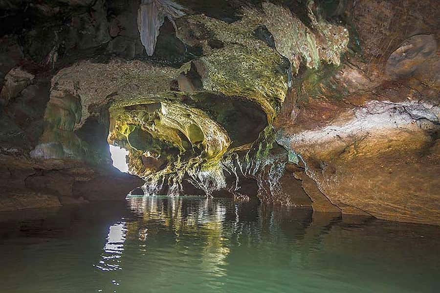 From Khao Lak: Premium James Bond Sunset and Canoe Adventure - James Bond Rock: great photos, but the vibe can vary