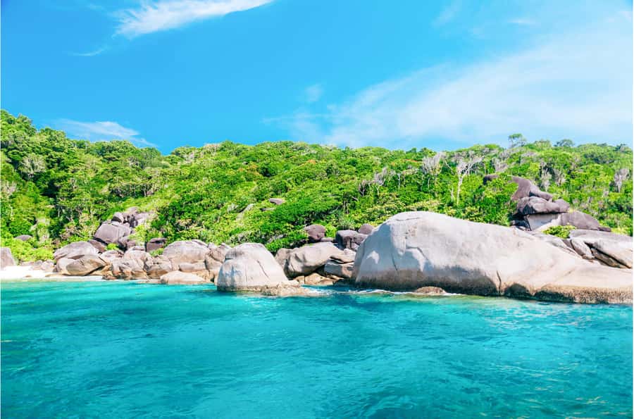 From Khao Lak: Similan Islands Day Trip with Snorkeling - Koh Payu (Ko 7): the calm-water snorkeling finish