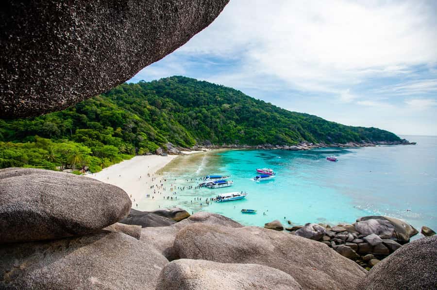 From Khao Lak: Similan Islands Snorkeling Trip with Lunch - Stop 4: Koh Similan (Island 8), Sailing Rock, and Donald Duck Bay