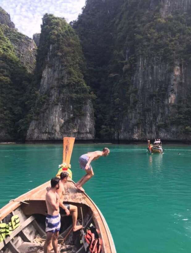 From Koh Phi Phi island and 7 Islands Long Tail Boat Trip - Pi Leh Lagoon: The Swim That Feels Like a Movie