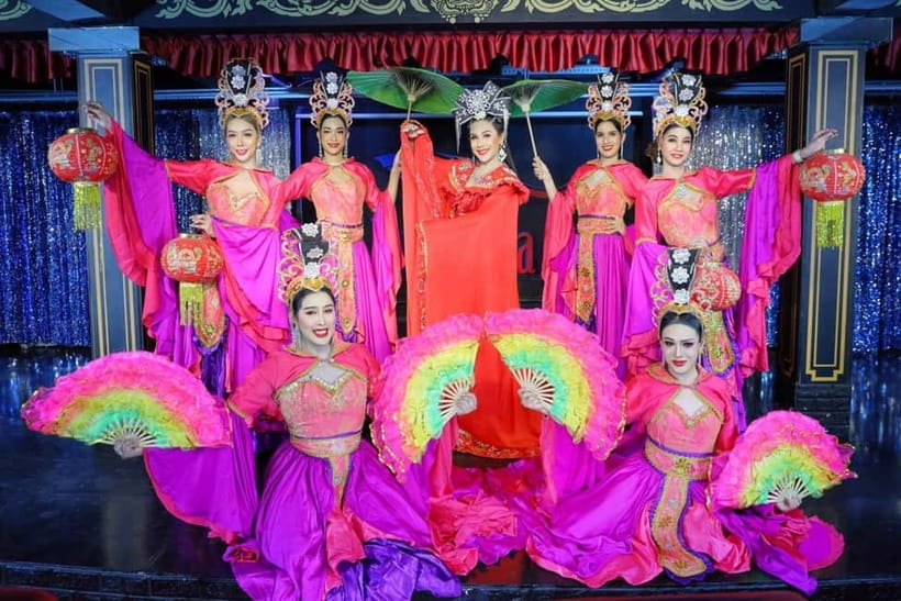 From Krabi: Blue Dragon Cabaret Ticket Dazzling Night - The 1-hour show experience: what happens once you’re seated