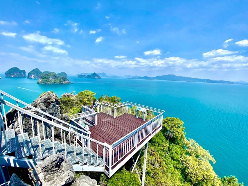 From Krabi: Hong Island Sunset Tour+Bioluminescent Plankton - The Hong Island 360° viewpoint: quick hike, big payoff