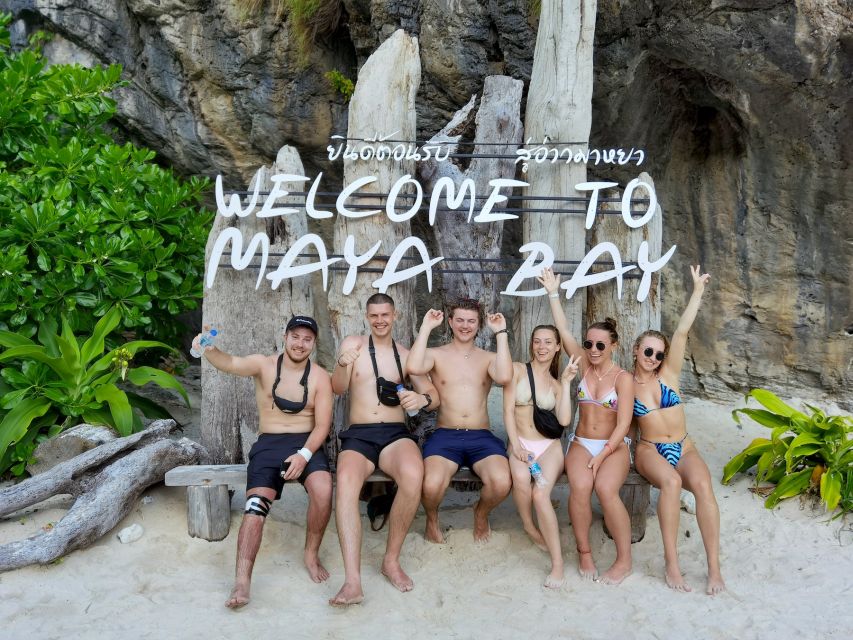 From Krabi: Phuket Transfer with Phi Phi Longtail Boat Tour - Monkey Bay and Viking Cave: Short Stops With Big Personality