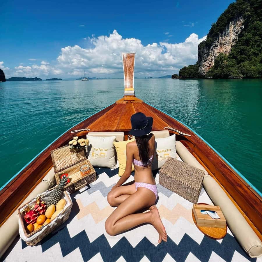 From Krabi : Private Luxury Longtail Boat - Key things you’ll notice on a Krabi private longtail