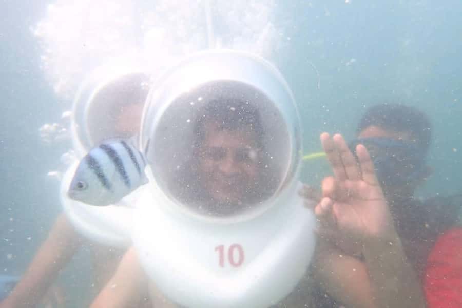 From Pattaya: Coral Island Sea Adventure Trip - Drone photo session with a glass boat: a keepsake angle