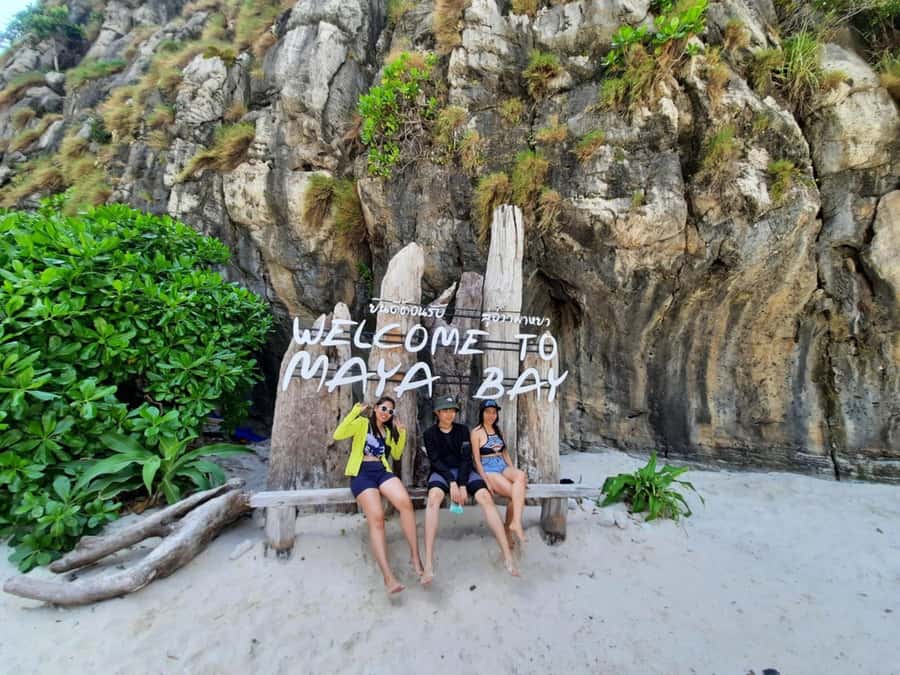 From Phi Phi: 6 Hrs Private Phi Phi Islands Boat Tour - Maya Bay: the iconic view, delivered by sea-level perspective
