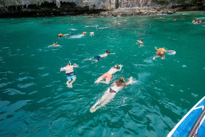 From Phi Phi : Maya Bay Longtail Boat Tour - Monkey Beach: wildlife viewing without the carnival vibe