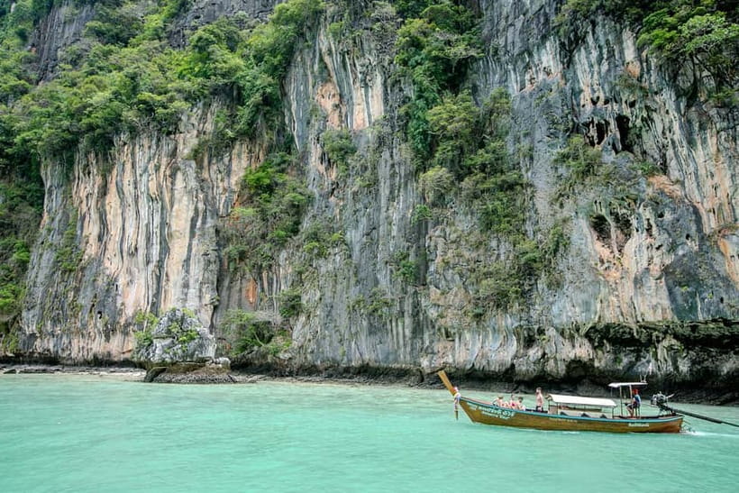 From Phi Phi : Maya Bay Longtail Boat Tour - Viking Cave: drawings, legends, and a natural pause