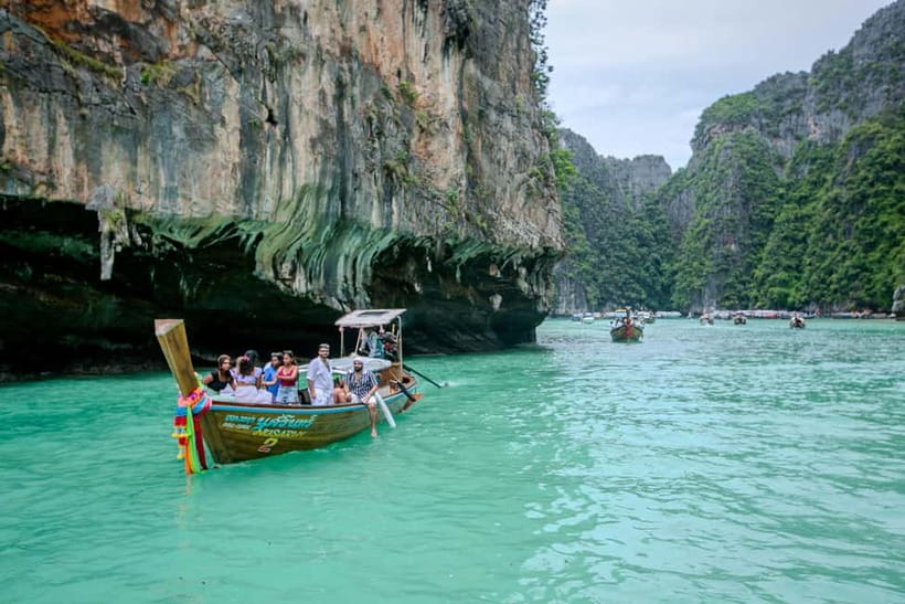 From Phi Phi : Maya Bay Longtail Boat Tour - Loh Samah Bay: second snorkeling stop for variety