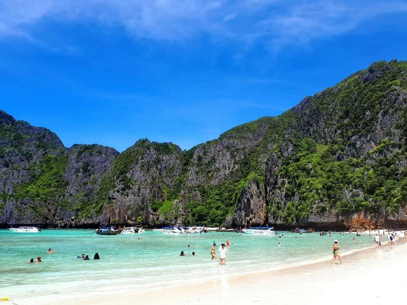 From Phi Phi : Maya Bay snorkeling trip by Speed Boat - Monkey Beach: Wild Monkeys, a Short, Fun Shore Stop