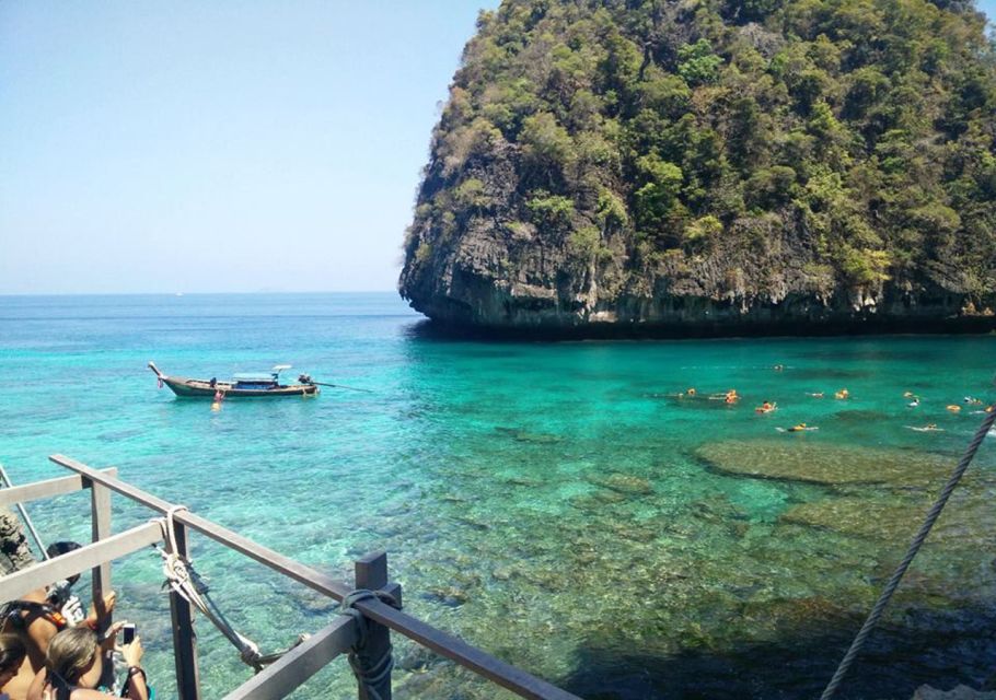 From Phi Phi: Private Full-Day Speed Boat Charter - Shark Point and Runtee Bay: morning snorkeling with blacktip sharks