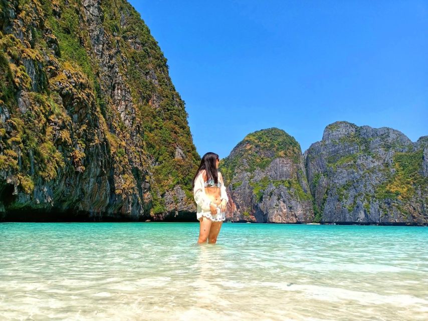 From Phi Phi: Sunrise Maya Bay, Pileh Lagoon Speedboat Tour - Pileh Lagoon and Viking Cave murals: two “wow” stops in one run