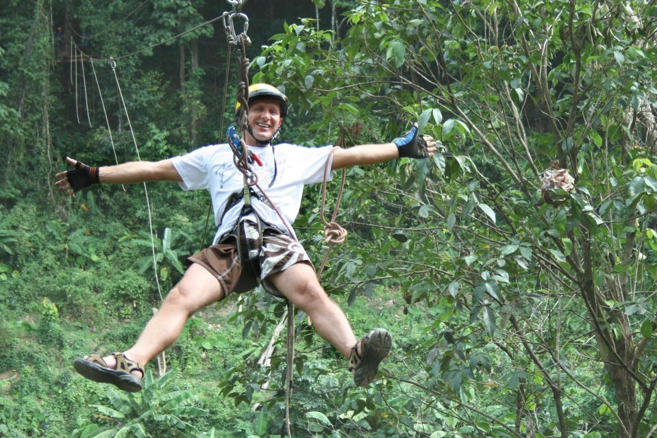 From Phuket: Elephant Care Experience with Rafting & Zipline - Lunch, fruit, tea, and coffee: the food part is solid