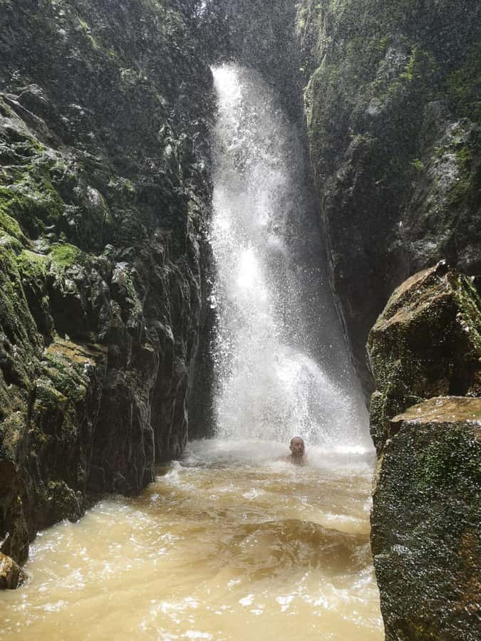 From Phuket: Guided Rainforest Hike with Lunch - Tonsai Waterfall: the first safety check and the first real cool-down