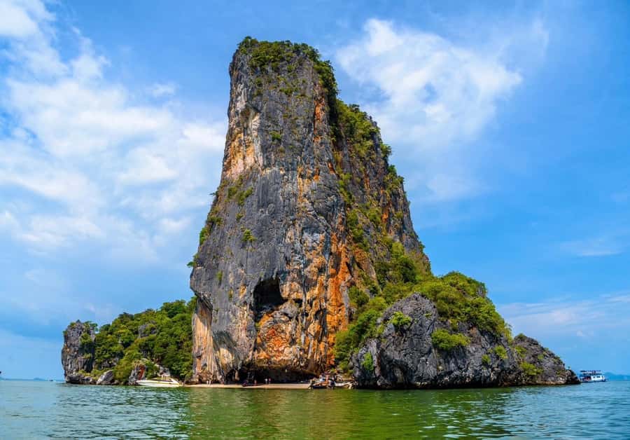 From Phuket: James Bond Island by Speedboat on Day Trip - James Bond Island hour: iconic cliffs, movie fame, and sea-cave scenery
