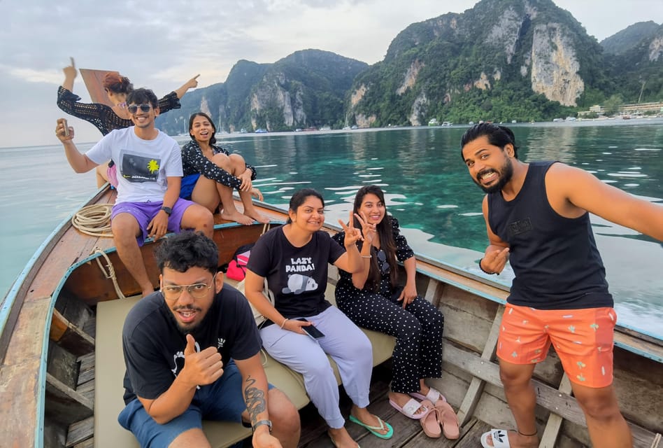 From Phuket: Krabi Transfer with Phi Phi Longtail Boat Tour - Loh Samah Bay snorkeling: when the day turns into an underwater trip