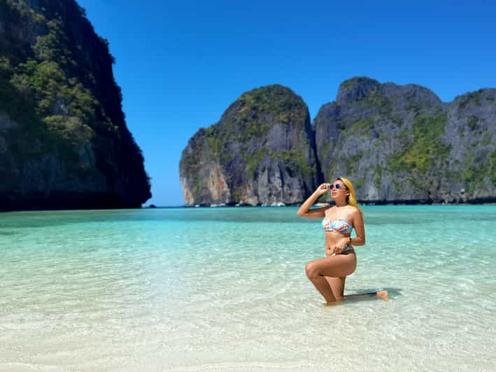 From Phuket: Krabi Transfer with Phi Phi Longtail Boat Tour - Private longtail boat: the heart of the day