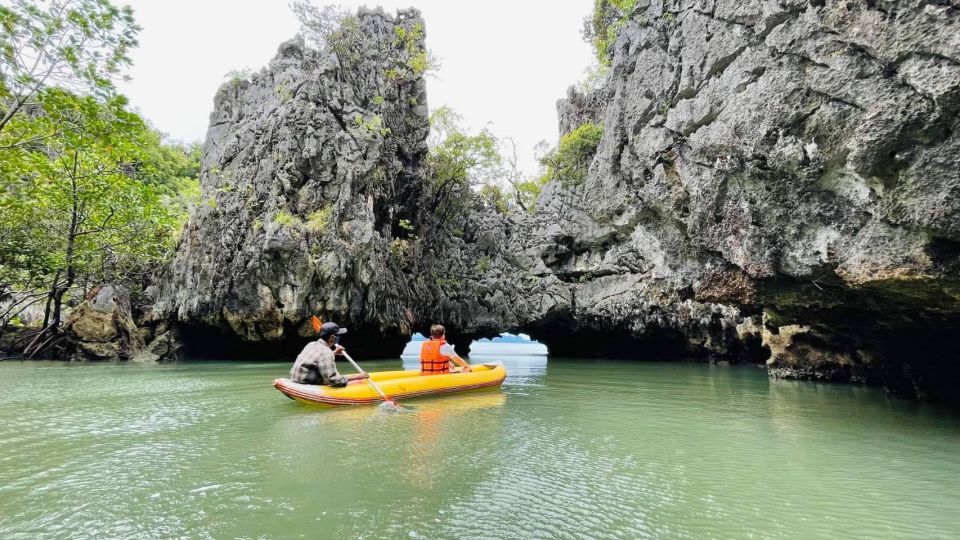 From Phuket: Phang Nga Bay and Canoeing Tour by Big Boat - Ko Hong: Quiet Inner Seas and Practical Swimming Time