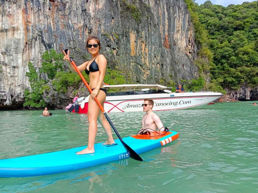 From Phuket: Phi Phi and Khai Islands Speedboat Tour - Viking Cave and snorkeling: where the water turns into a show