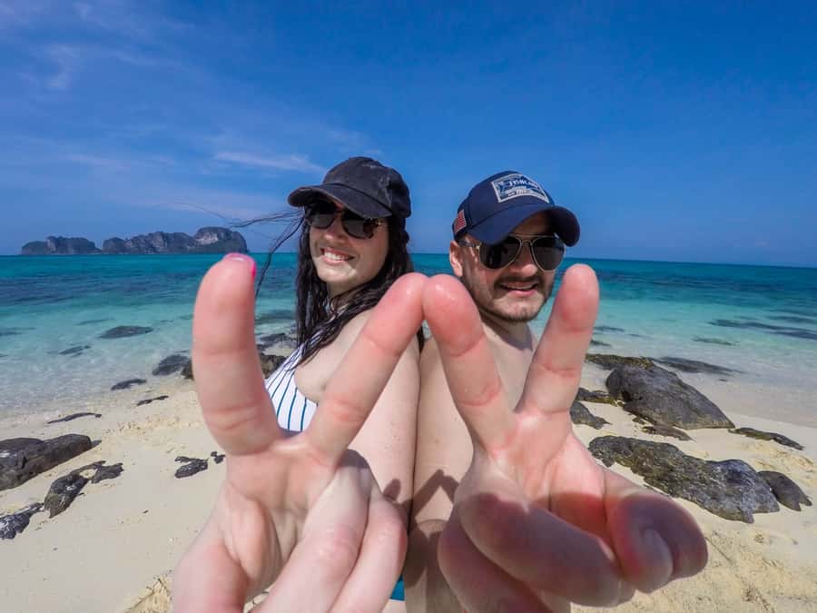 From Phuket: Phi Phi and Maya Bay Snorkeling by Speedboat - Speedboat Day: What Phi Phi and Khai Nai Look Like From the Water
