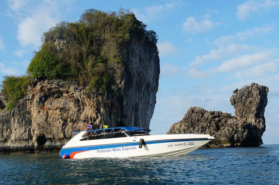 From Phuket: Phi Phi Islands Speedboat Trip & Lunch - Laemtong Beach lunch: the payoff after the water stops