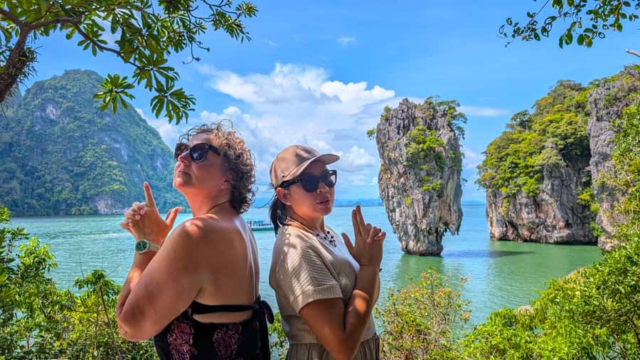 From Phuket: Premium Speedboat Tour to James Bond & Ko Panyi - Panak Island Caves and the James Bond Photo Moment on Movie Grounds