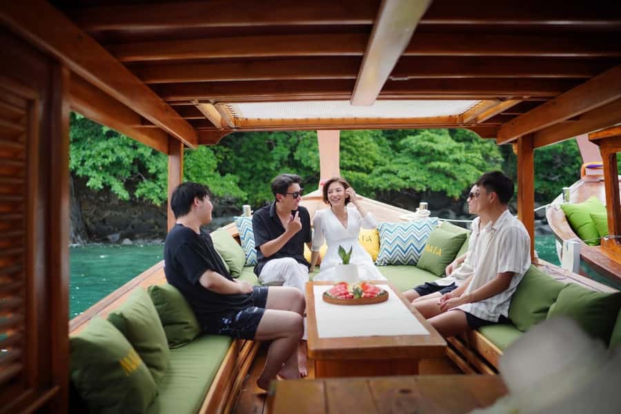 From Phuket : Private Luxury Long Boat to Khai Islands - Key highlights worth caring about