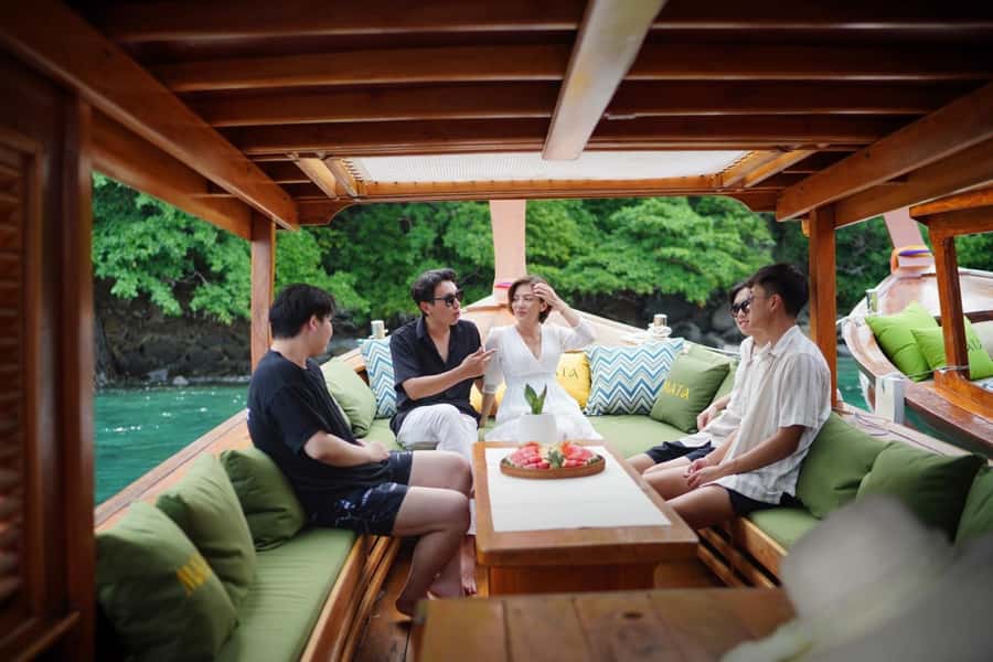 From Phuket : Private Luxury Long Boat to Khai Islands - The money-saving truth about island lunch on your own