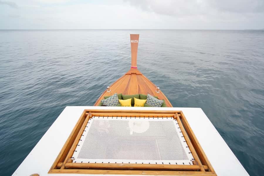From Phuket : Private Luxury Long Boat to Khai Islands - Boarding a private luxury long-tail boat for 7 hours