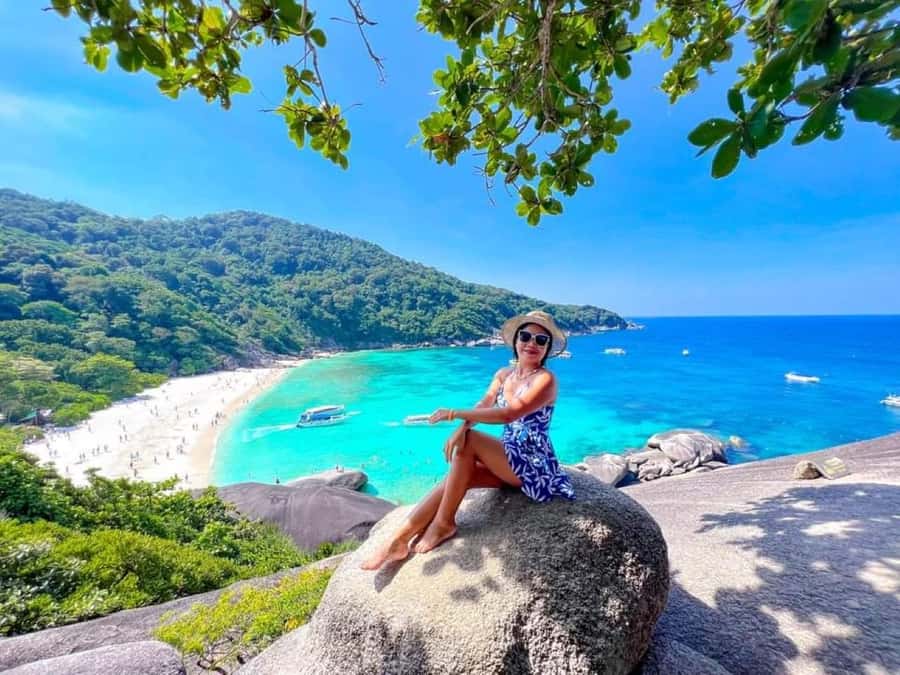 From Phuket: Similan Islands Day Trip - Island 4 Lunch Box Set and the Best Stretch of Beach Time