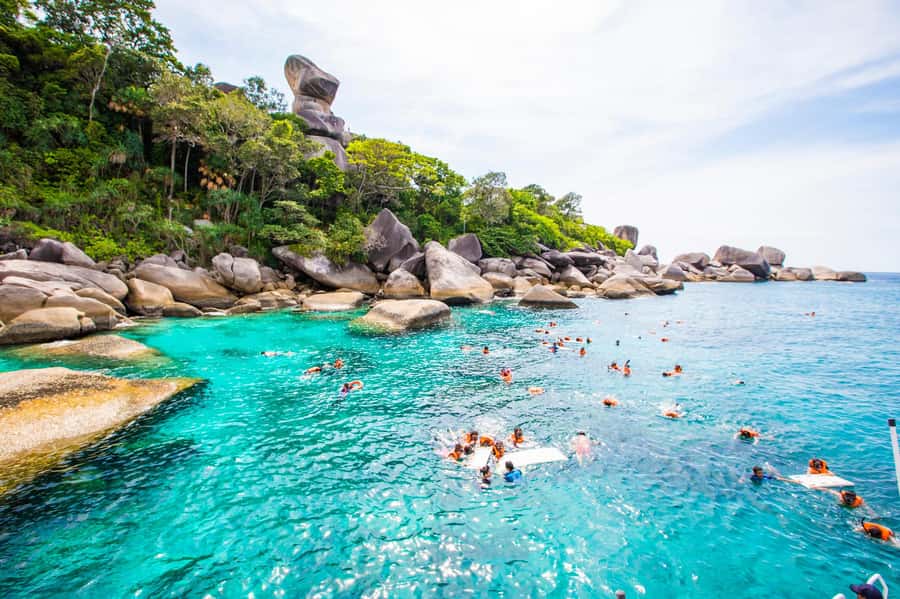 From Phuket: Similan Islands Luxury Trip by Speed Catamaran - Ko Ha: the first snorkeling hit and scenic cruising