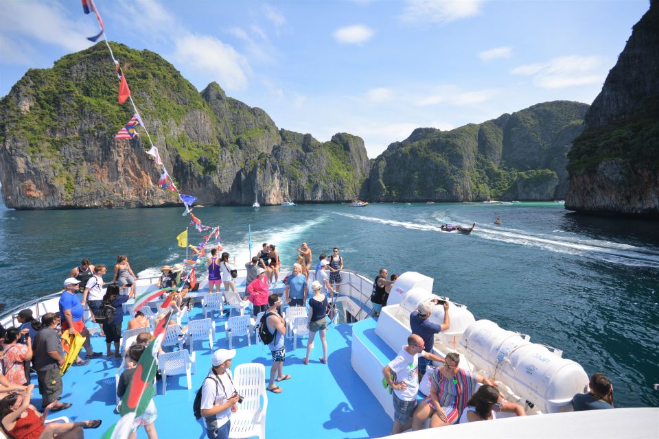 From Phuket: Snorkeling Ferry Cruise to Phi Phi Islands - Phi Phi Leh cruise route: Maya Bay, Loh Samah Bay, and the cave stop