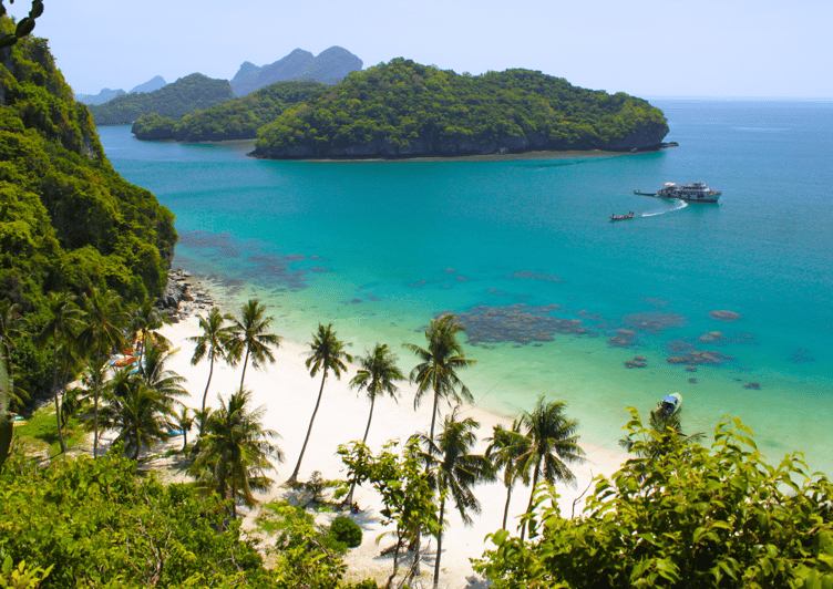 From Samui: Angthong National Park Snorkeling & Kayaking - From Koh Samui to the park: van, pier, then speedboat