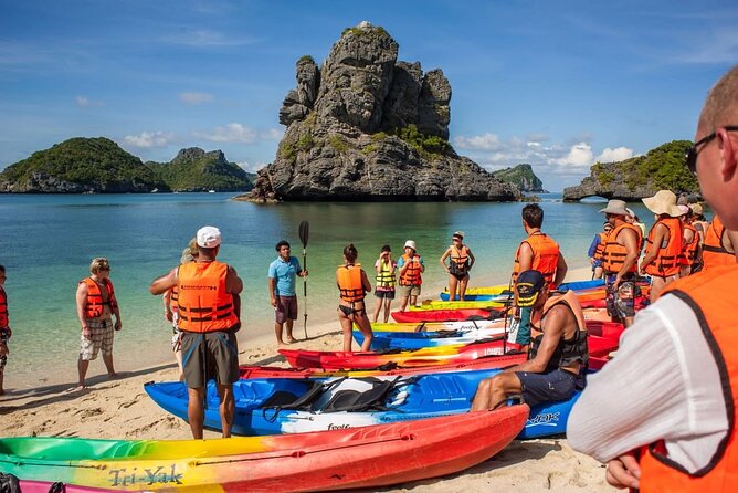 Full-Day 42 Islands Angthong National Marine Park Tour - Mu Ko Ang Thong National Marine Park: snorkeling, cruising, and Talay Nai