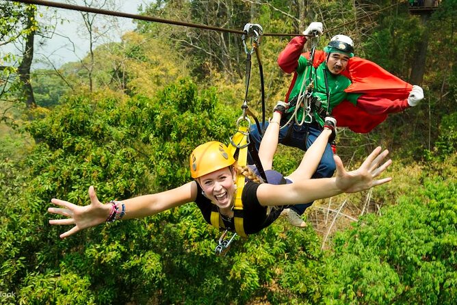 Full Day Chiang Mai Zipline Adventure, Rafting, ATV-ing, and Sticky Waterfall - Tang River White-Water Rafting: 45 Minutes of Water Noise