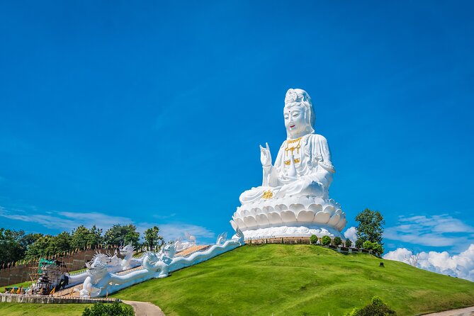 Full Day Chiang Rai 3 Temples White, Blue,Big Bhudha Temples - Wat Rong Khun (White Temple): Surreal Art You Can Walk Through