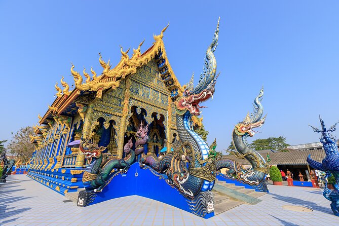 Full Day Chiang Rai 3 Temples White, Blue,Big Bhudha Temples - Wat Huay Pla Kang: The 25-Meter Guan Yin Viewpoint Moment