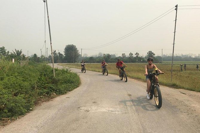 Full-day E-bike Countryside and Nam Phrae (flat-hilly, GUIDED) - The Ride To The Ping River: Flat Roads, Big Views