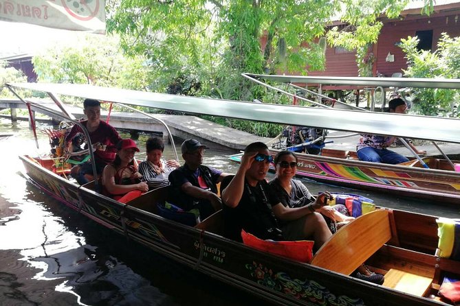 Full-Day Floating Market and Maeklong Railway Market Private Tour from Bangkok - Bangkok hotel pickup to Damnoen Saduak Floating Market