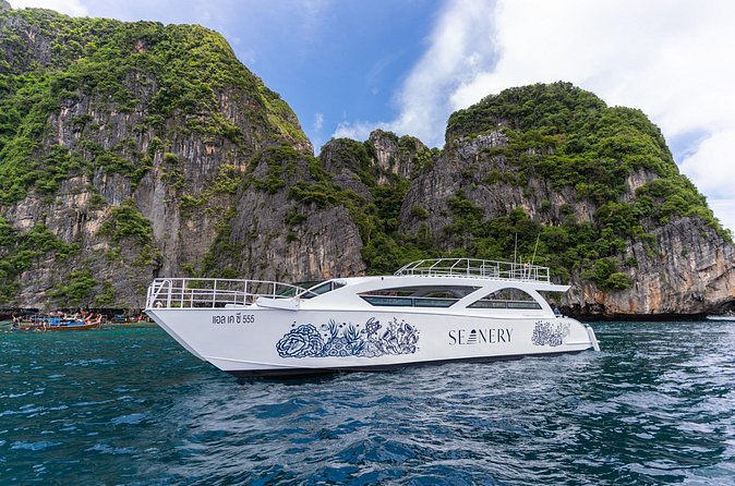 Full-Day Phi Phi and Maiton islands Tour by Speed Catamaran - Viking Cave and snorkeling: where the water toys come in