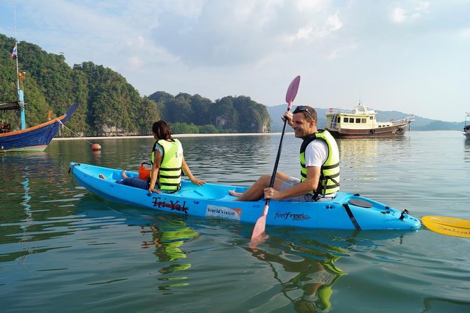 Full-Day Sea Kayaking Adventure in Ao Thalane Bay from Krabi - Full-Day Details: Beach Lunch and Swim Time