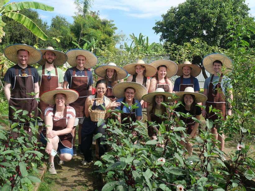 Full Day Thai Cooking Class in Organic Farm and Market - The Chiang Mai market stop: learn ingredients before you cook