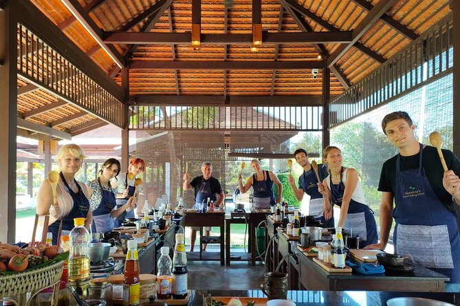 Full-Day Thai Cooking Class with Grandma - Market and Farm Tour - Where the Day Starts: Charoen Charoen Market and Thai Spice Shopping