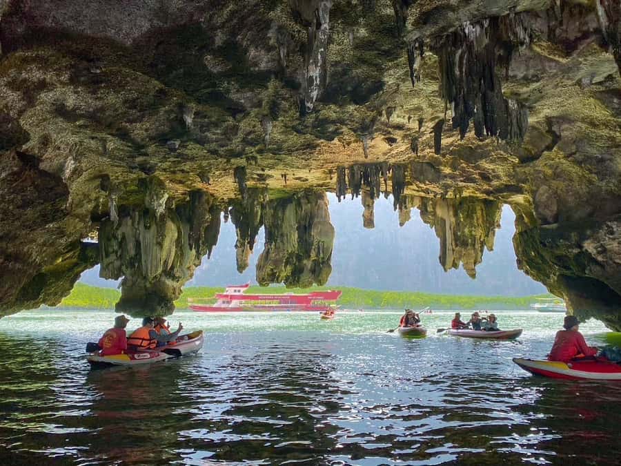 Golden Hour Odyssey from Samet Nangshe to James Bond Island - Talu Island canoeing: lagoons and caves by paddle