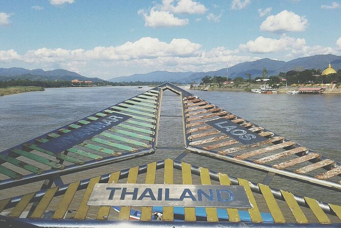 Golden Triangle, White, Black, Blue Temple Full Day Tour From Chiang Mai - Golden Triangle Stop: Quick Border Views and the Opium-Era Context