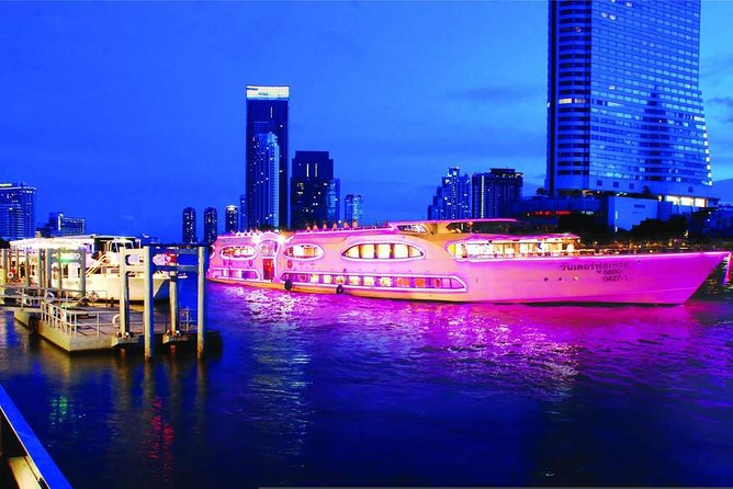 Grand Pearl Dinner Cruise Experience at Bangkok with Pickup - Wat Arun, the Grand Palace, and Wat Phra Kaew: monument views without the crowds