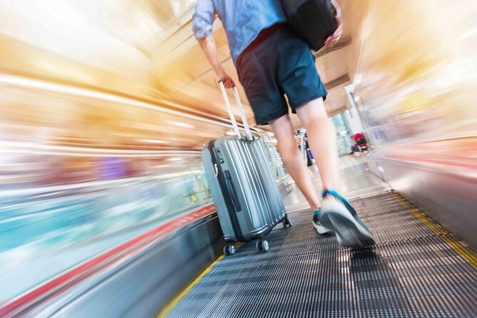 Guided Arrival Fast-Track Service: Bangkok Suvarnabhumi Airport - Baggage claim and the walk to the exit (where delays still happen)